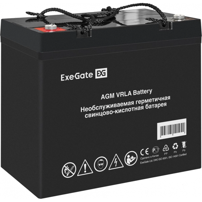 Аккумуляторная батарея EXEGATE DTM 12100L болт М6 EX297561RUS