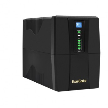 Источник бесперебойного питания EXEGATE POWER BACK BNB-1000.LED.AVR.2SH
