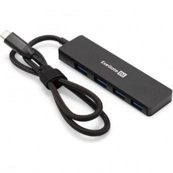 USB-Хаб (концентратор) 4-в-1 EXEGATE DUB-4C/3