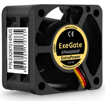 Вентилятор 12В DC EXEGATE EXTRAPOWER EP04020S3P