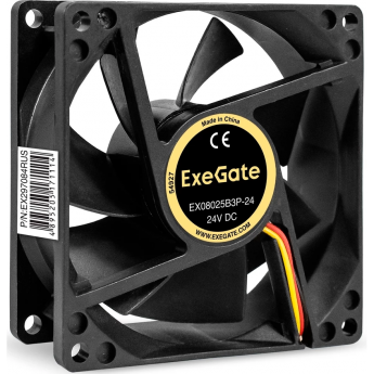 Вентилятор 24В DC EXEGATE EX08025B3P-24